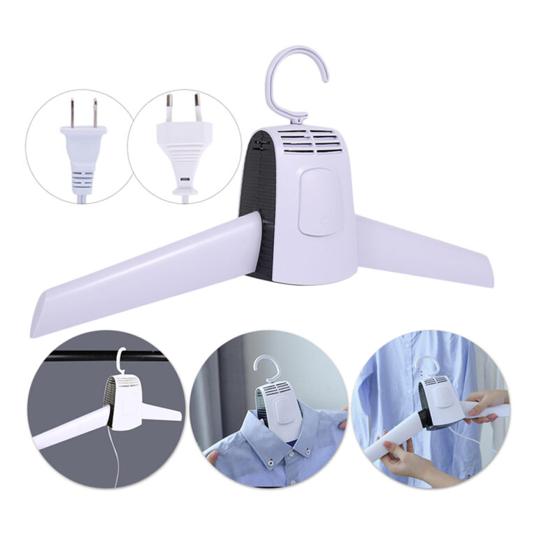 110V-220V Electric Clothes Hanger Smart Hang Portable Drying Cloth Machine Dryer Heater