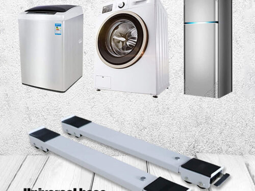 Washing machine base, Adjustable Extendable Appliance Trolley Roller Wheels