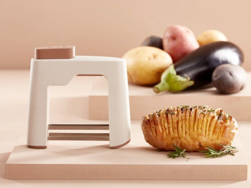 Hasselback Cutter for a crunchier and tastier alternative to simple baked or grilled vegetables