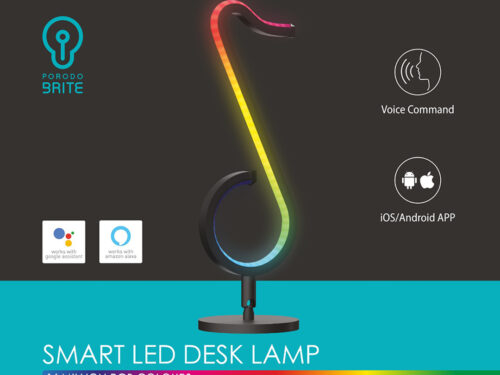 Porodo Brite RGB Smart LED Desk Lamp 12W