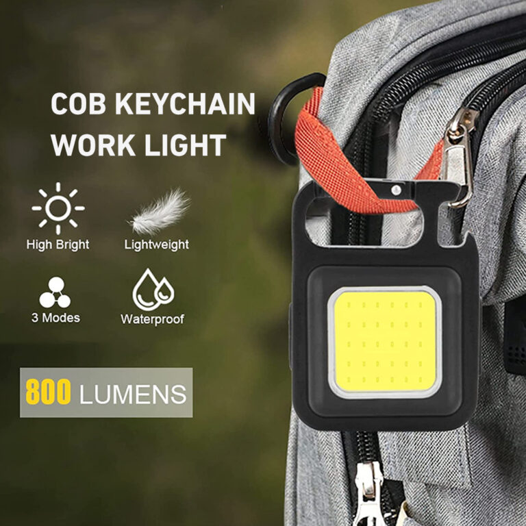 Rechargeable Small Flashlight, 800 Lumens Portable LED Light 3 Light Modes