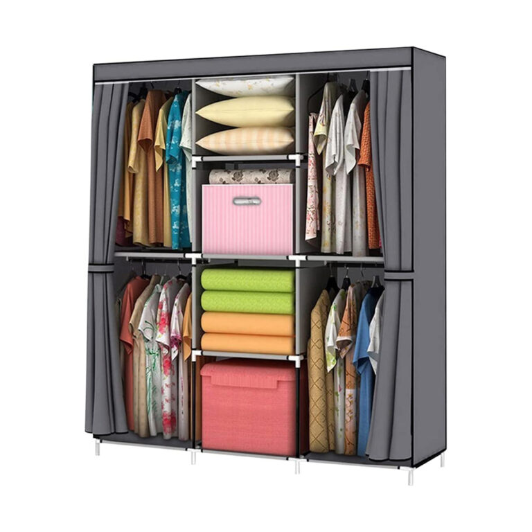 Large Easy Assembly Ultra-strong Lightweight Fabric Wardrobe Portable Closet Organizer