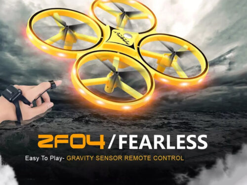 2.4G RC Hand Throw Drone, with Interactive Obstacle Avoidance