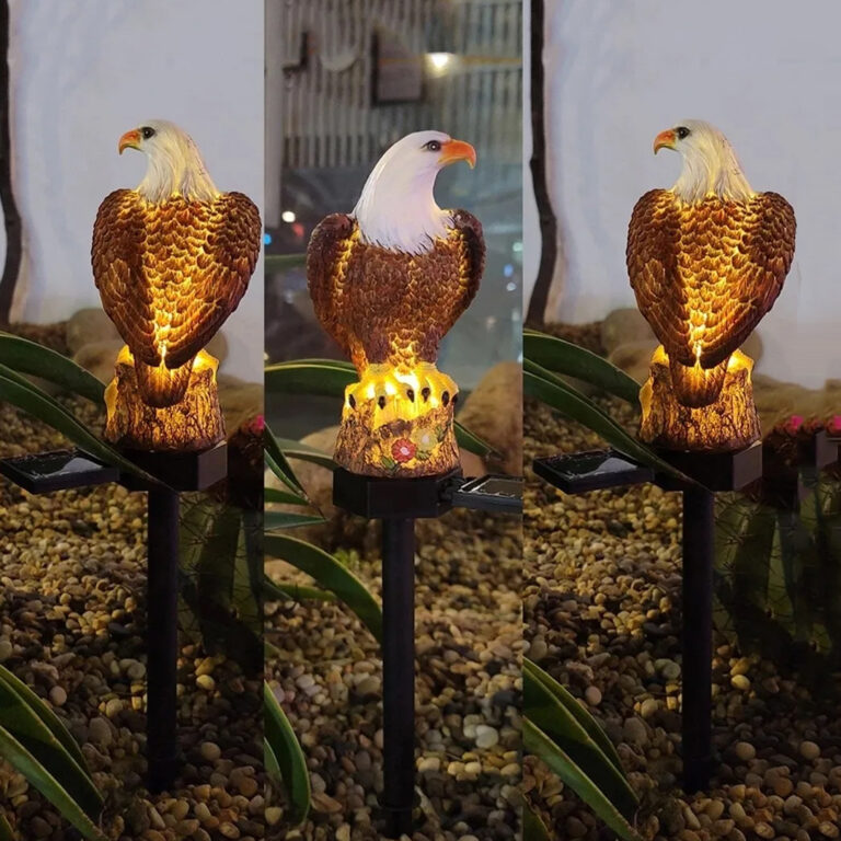 Eagle Led Solar Light Eagle Lawn Outdoor Lamp