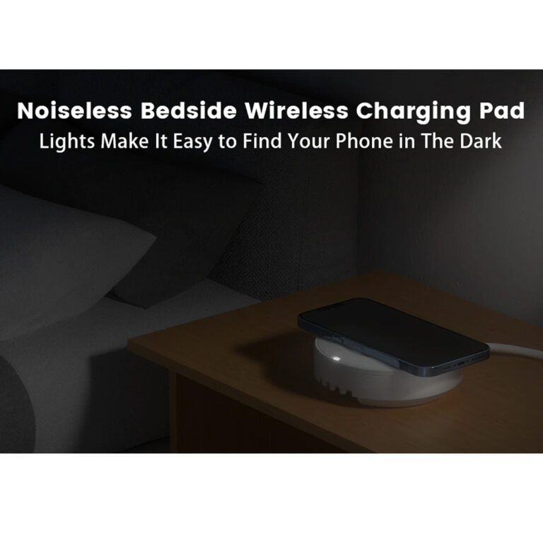LDNIO 32W Desktop Wireless Charging Station with 4-Port PD/QC3.0 Fast Charging