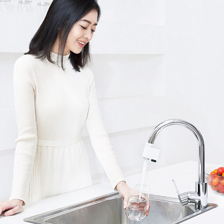 Xiaoda Smart Automatic Water Saving Faucet with Infrared Sensor Prevents Water Overflow