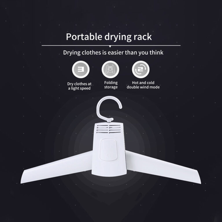 110V-220V Electric Clothes Hanger Smart Hang Portable Drying Cloth Machine Dryer Heater