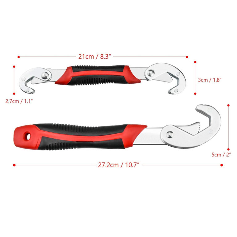 2PC Wrench Set - Multi-Function Universal Quick Snap'N Grip 9mm to 32mm