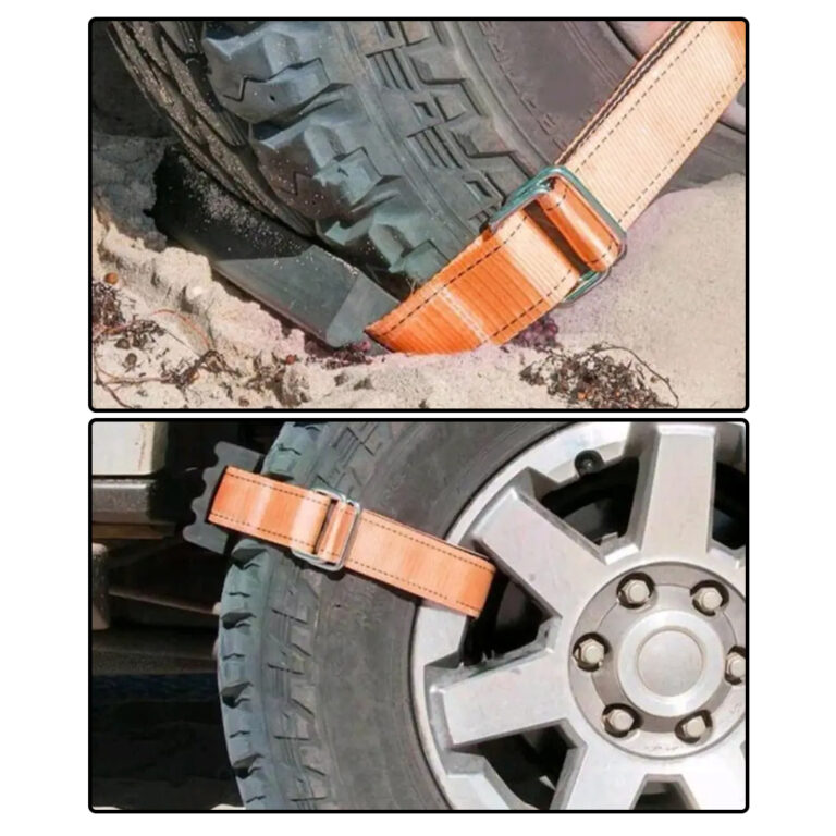 Anti-slip off-Road Vehicle Reinforcement Traction Plates