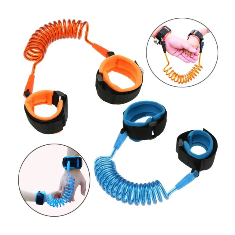 Safety Wristband for Kids Safe and Comfortable Grip with Extendable Elastic Cord to Avoid Losing The Child