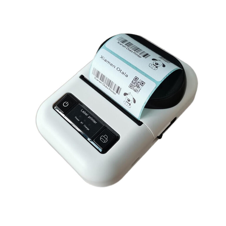 Mini Portable Rechargeable Bluetooth Smartphone Thermal Label Printer