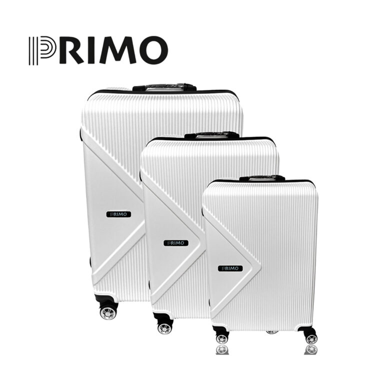 Primo Hard Shell Three Bags Luggage Set Spinnable And Smooth Wheels With Safe Lock