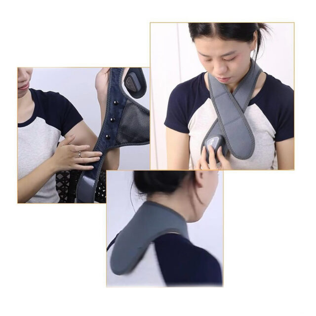 Multifunctional Neck Thermal Massager Wrap with 3 Heat Settings