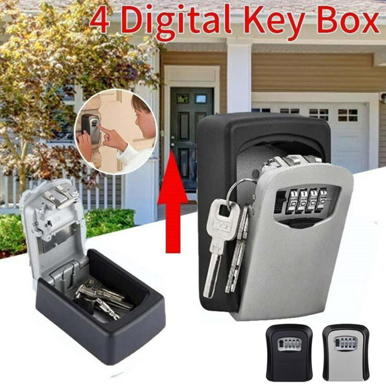 Key Case With Security Lock Holds Up To 5 Keys